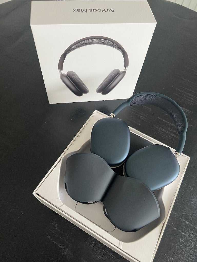 Apple AirPods Max - Midnight - NEUF - boîte + 8m. garantie, Neuf, Mode transparence, Noir, Enlèvement