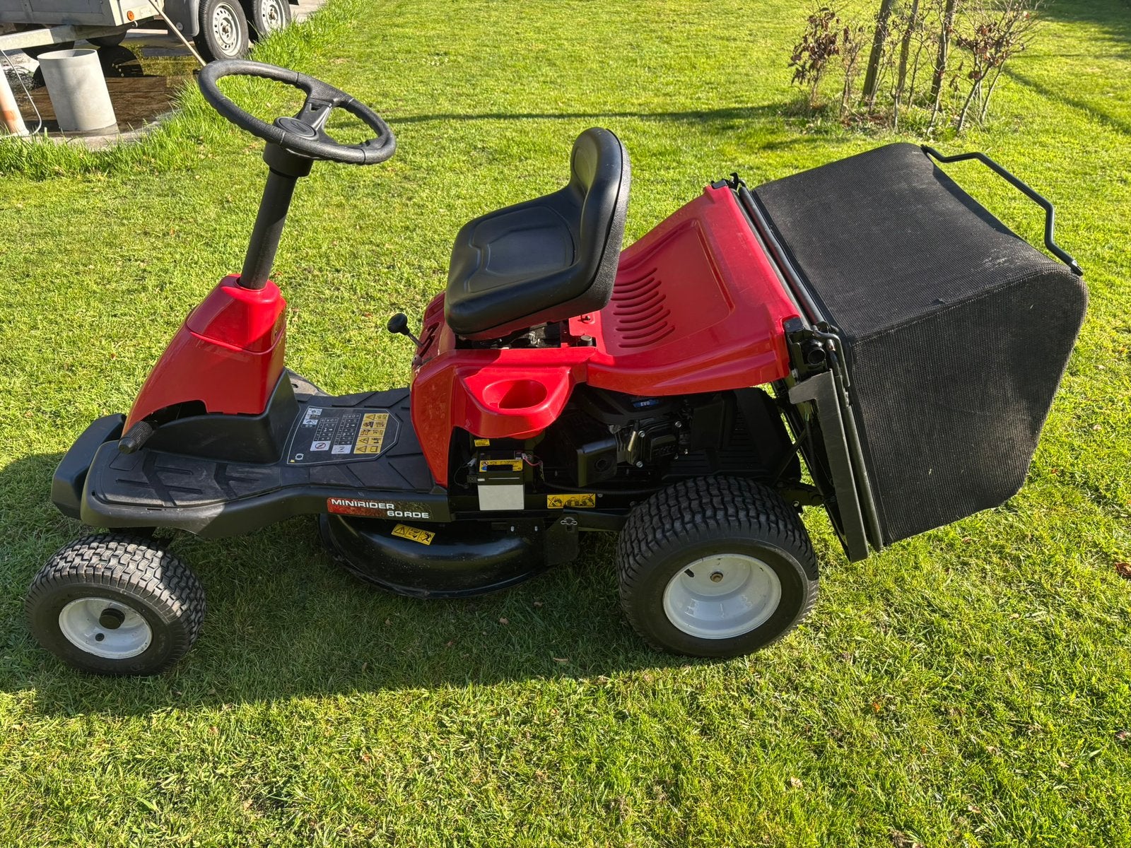 MTD minirider 60 RDE, Ophalen, Gebruikt, Versnellingen, Minder dan 90 cm
