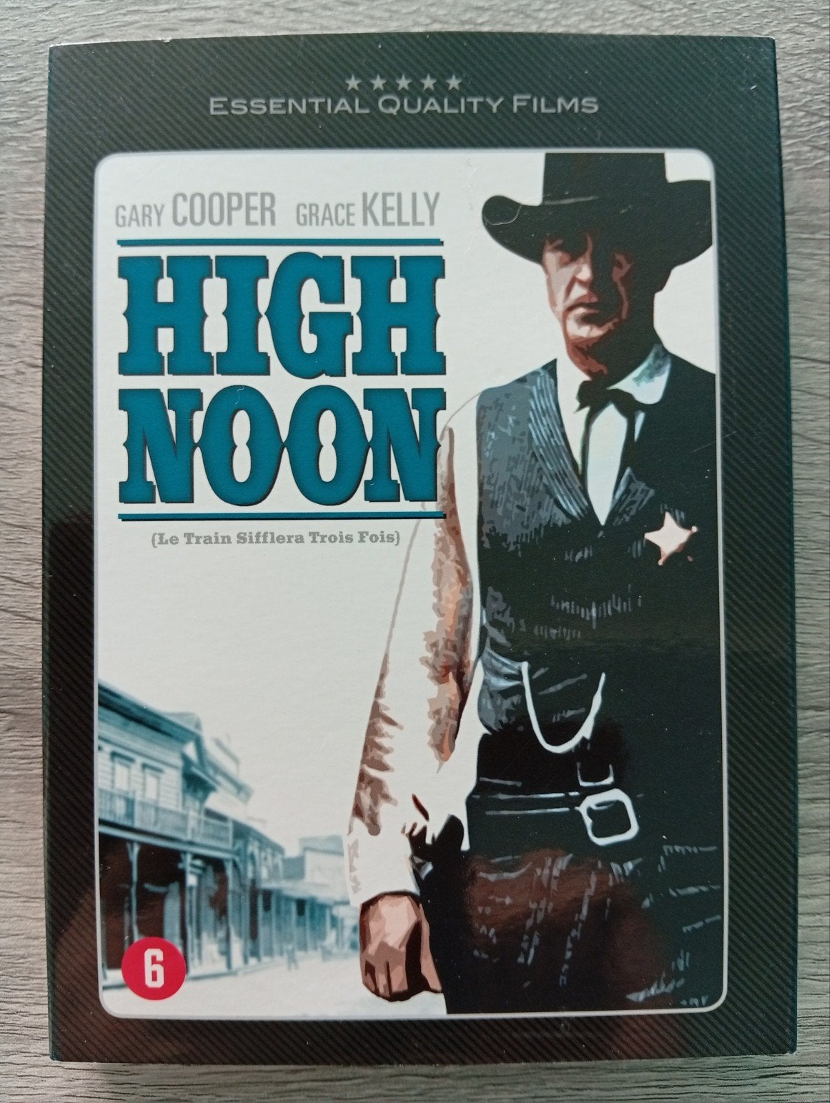 DVD western de High Noon Gary Cooper, À partir de 6 ans, Enlèvement ou Envoi, Anglais, Comme neuf