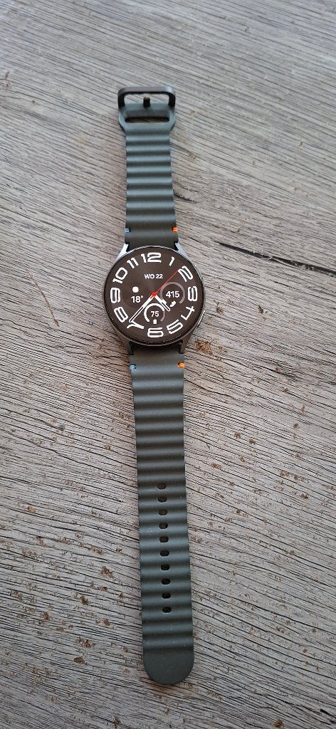 Samsung watch 7 44mm, Comme neuf, Samsung Galaxy, Vert, Enlèvement