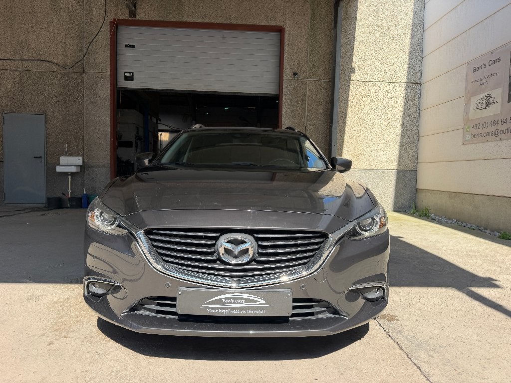 Mazda 6 2.0i Break SKYACTIV-G 163pk Premium Edition *GPS/AC*, Autos, Mazda, Argent ou Gris, Achat, 139 g/km, Euro 6