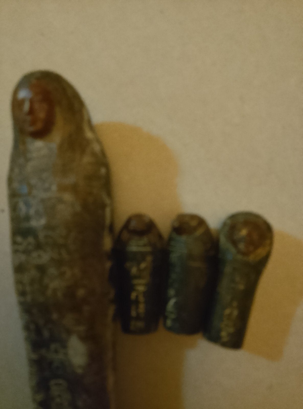 Egyptische mummie, Ophalen