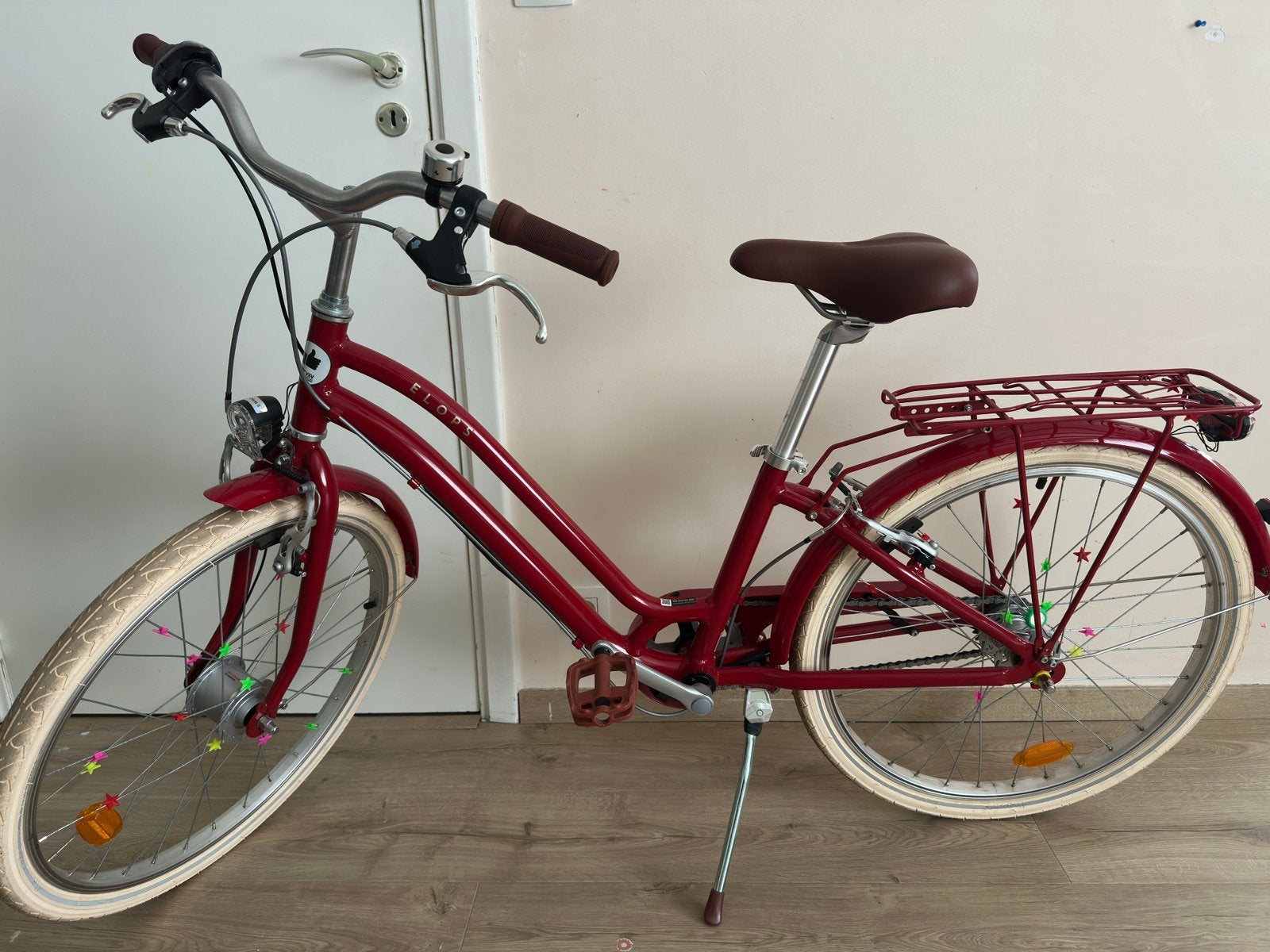 Elops 900 rood 24 inch, Ophalen, Zo goed als nieuw, 24 inch