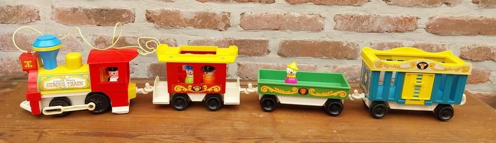 Fisher-price vintage circustrein #991, Ophalen of Verzenden, Zo goed als nieuw