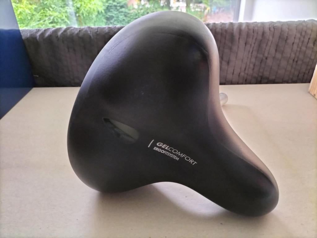 Gel fietszadel Linea, Ophalen, Gebruikt, Stadsfiets