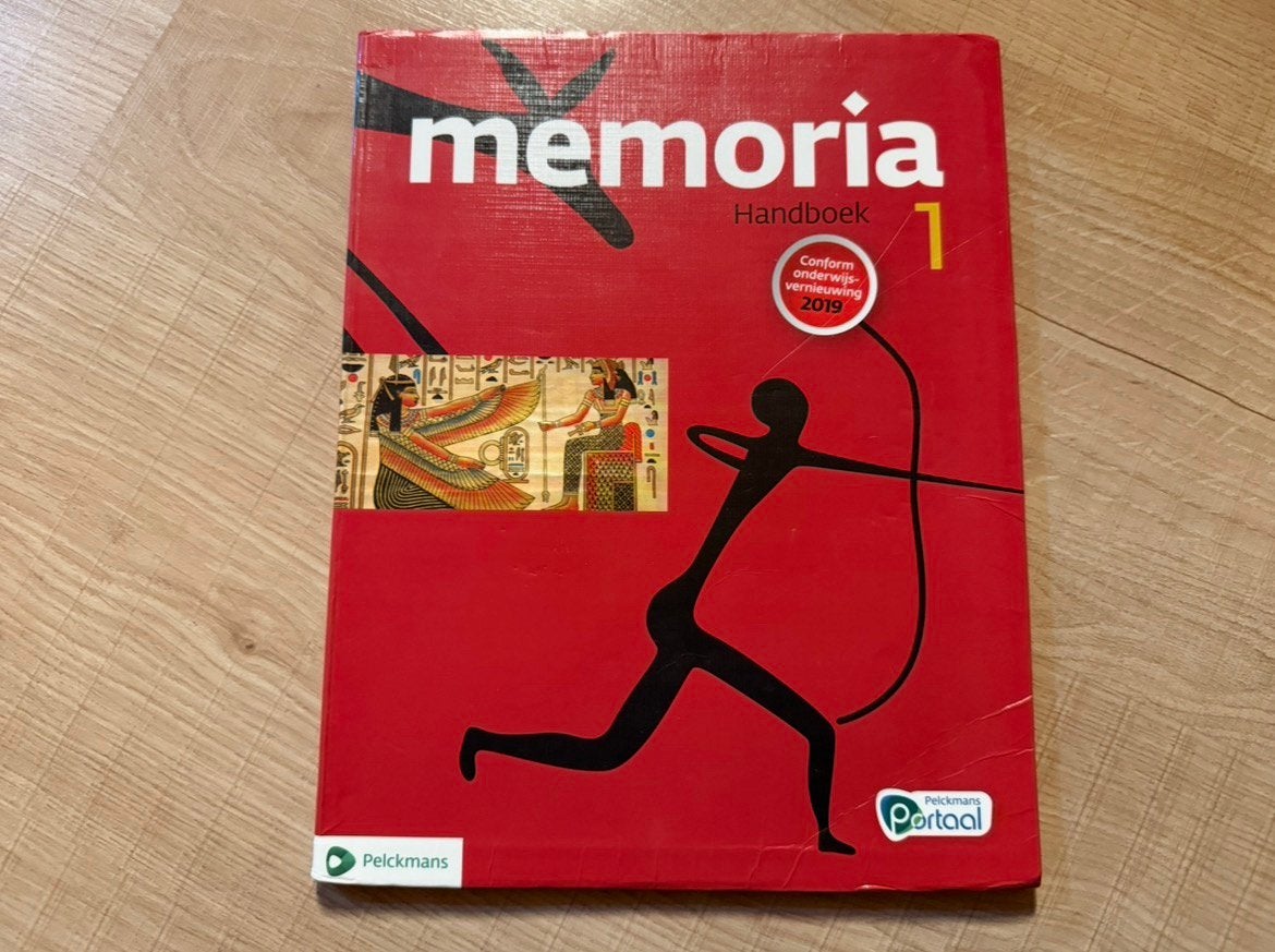 Memoria Handboek 1 – Geschiedenis 1e middelbaar (Pelckmans), Enlèvement ou Envoi, Comme neuf, Secondaire, Histoire