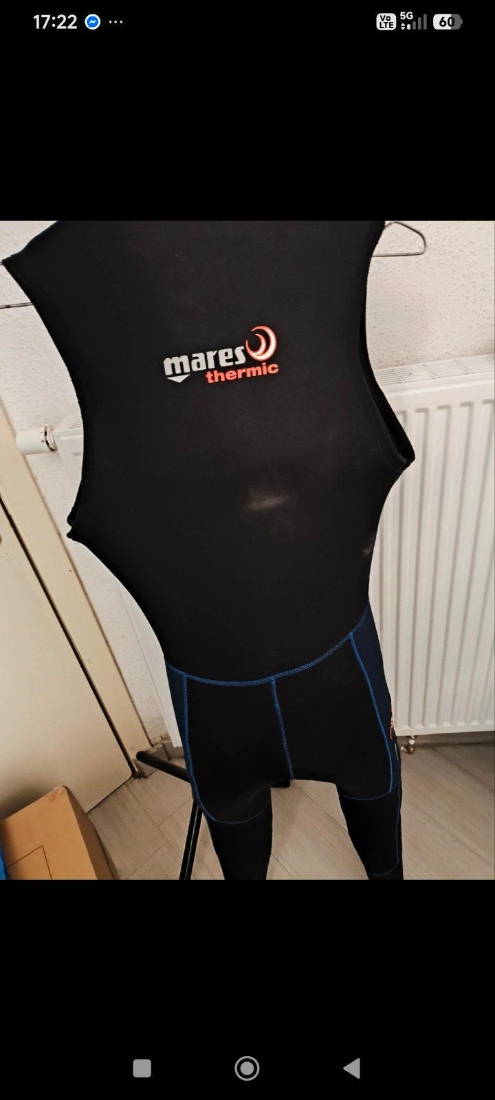 combinaison plongée Mares 7mm - 2 pièce humide, Sports nautiques & Bateaux, Enlèvement ou Envoi, Femme ou Homme, Comme neuf, Mares