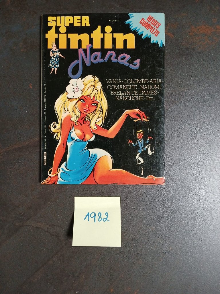 Super Tintin “Nanas” 1982 N17, Livres, Enlèvement ou Envoi, Utilisé