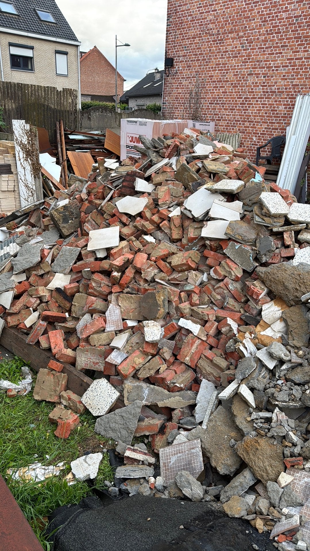 Décombres, Jardin & Terrasse, Gravier, Rochers & Caillasse, Enlèvement, Utilisé