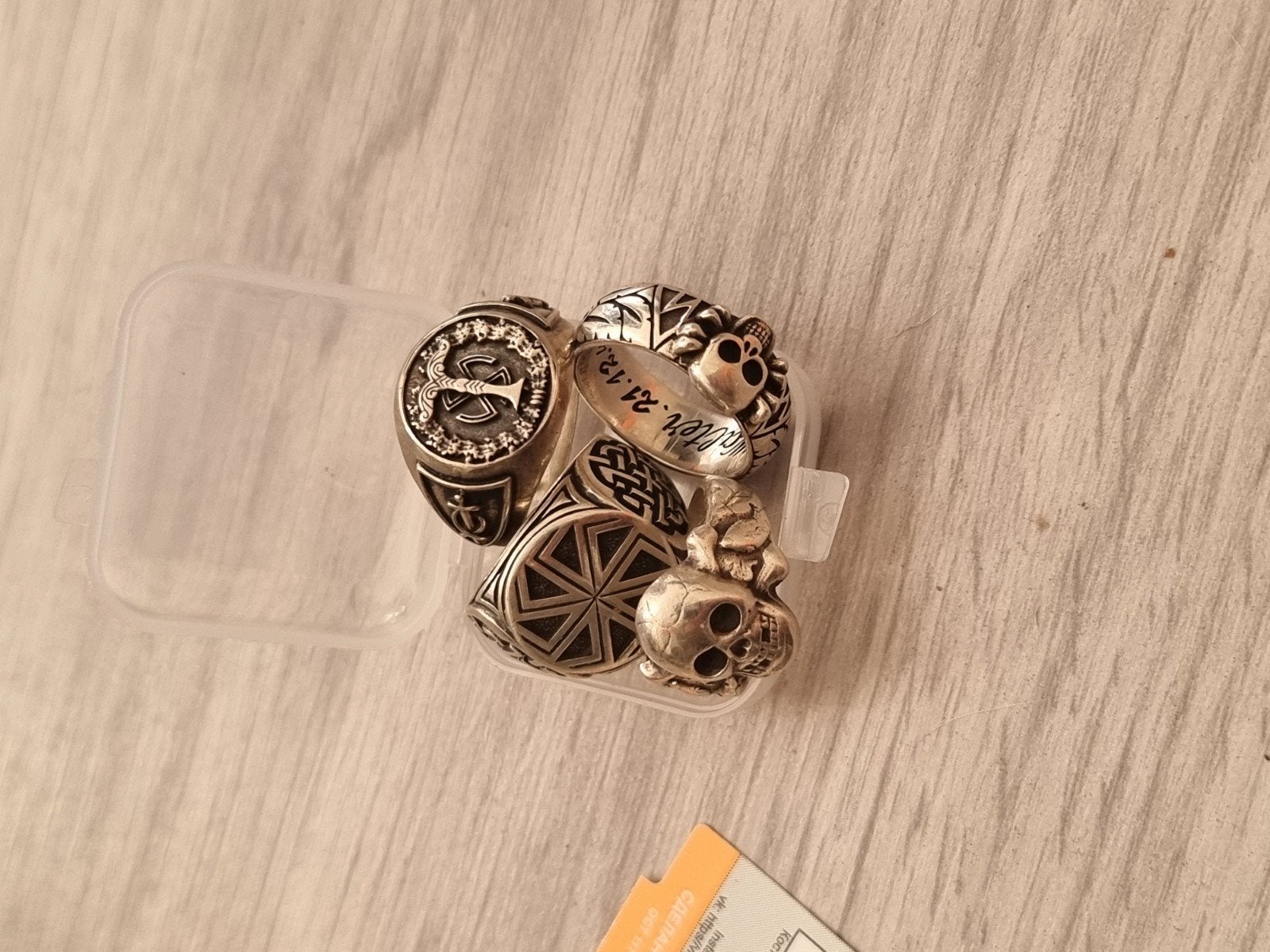 bague argent massif de collection, Bijoux, Sacs & Beauté, Enlèvement ou Envoi, Argent, Argent