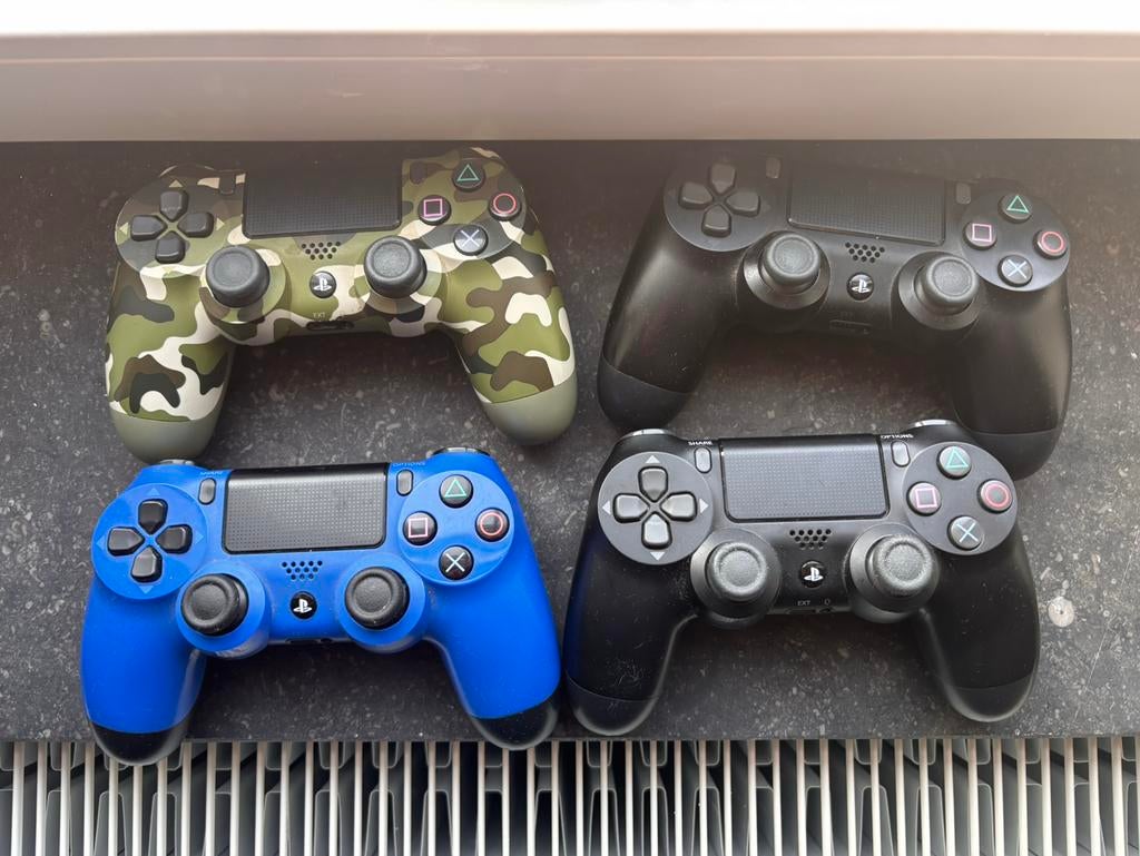 4 ps4 controllers, Ophalen, Gebruikt, Controller, PlayStation 4