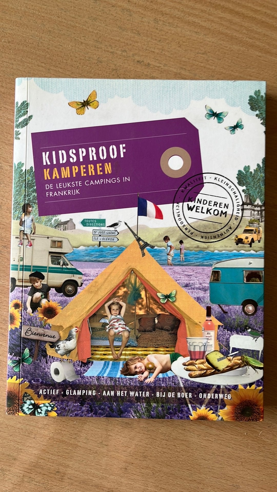 Kidsproof kamperen de leukste campings in Frankrijk, Boeken, Ophalen of Verzenden, Stephanie Bakker; fee van 't veen; roos stalpers; Brigitte Ars