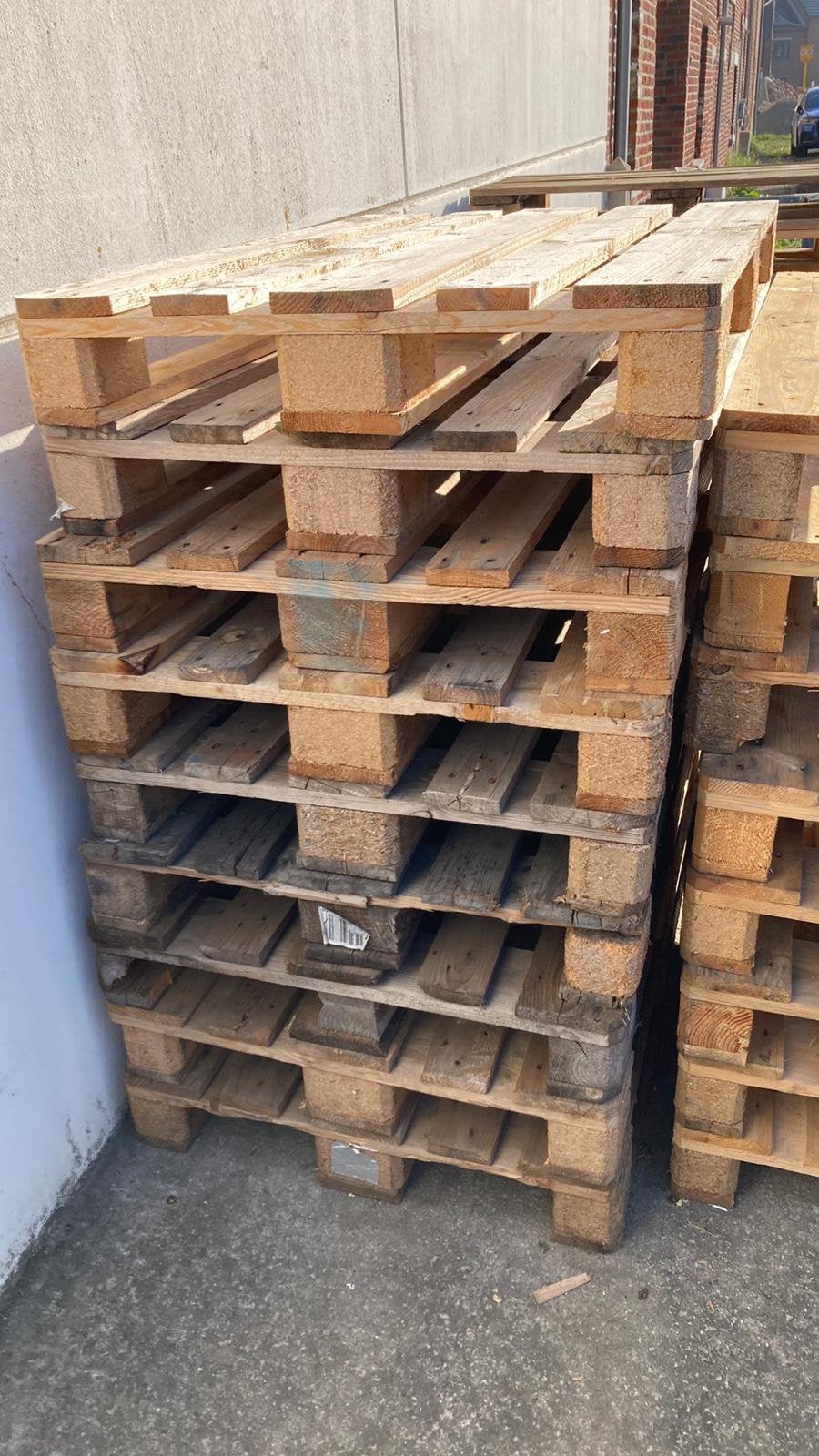 Palettes, Enlèvement, Utilisé