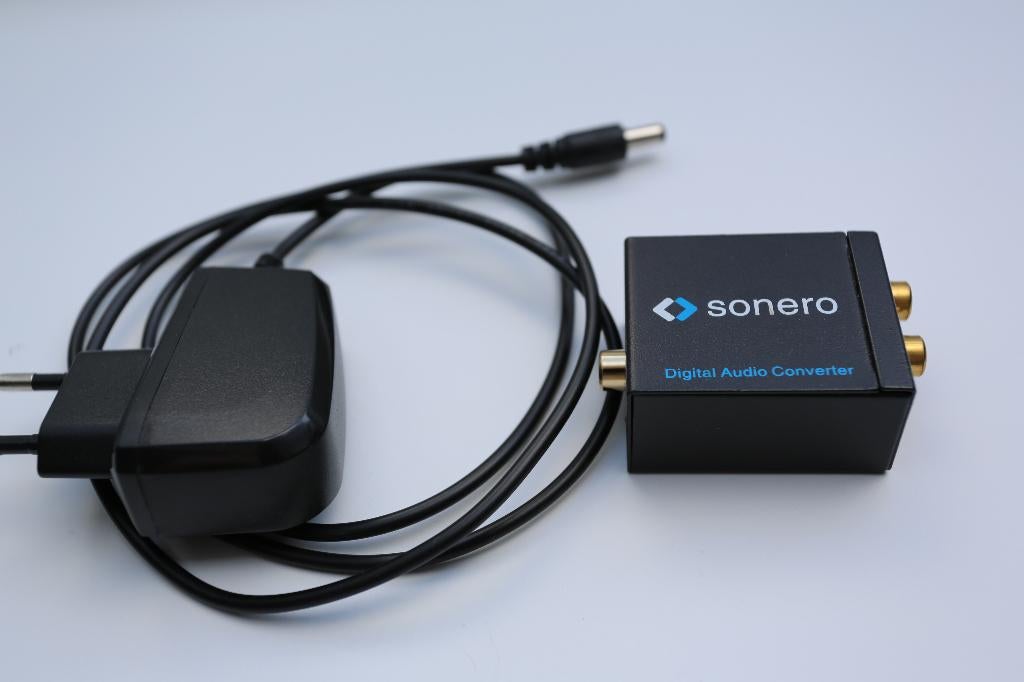 Sonero AD digital analog converter, TV, Hi-fi & Vidéo, Convertisseurs, Comme neuf, Enlèvement