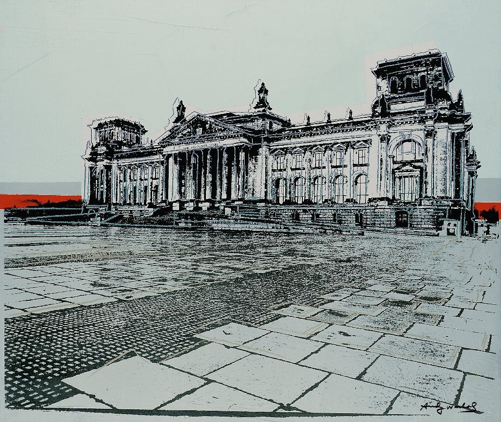 Andy Warhol Reichstag Berlin, Ophalen of Verzenden
