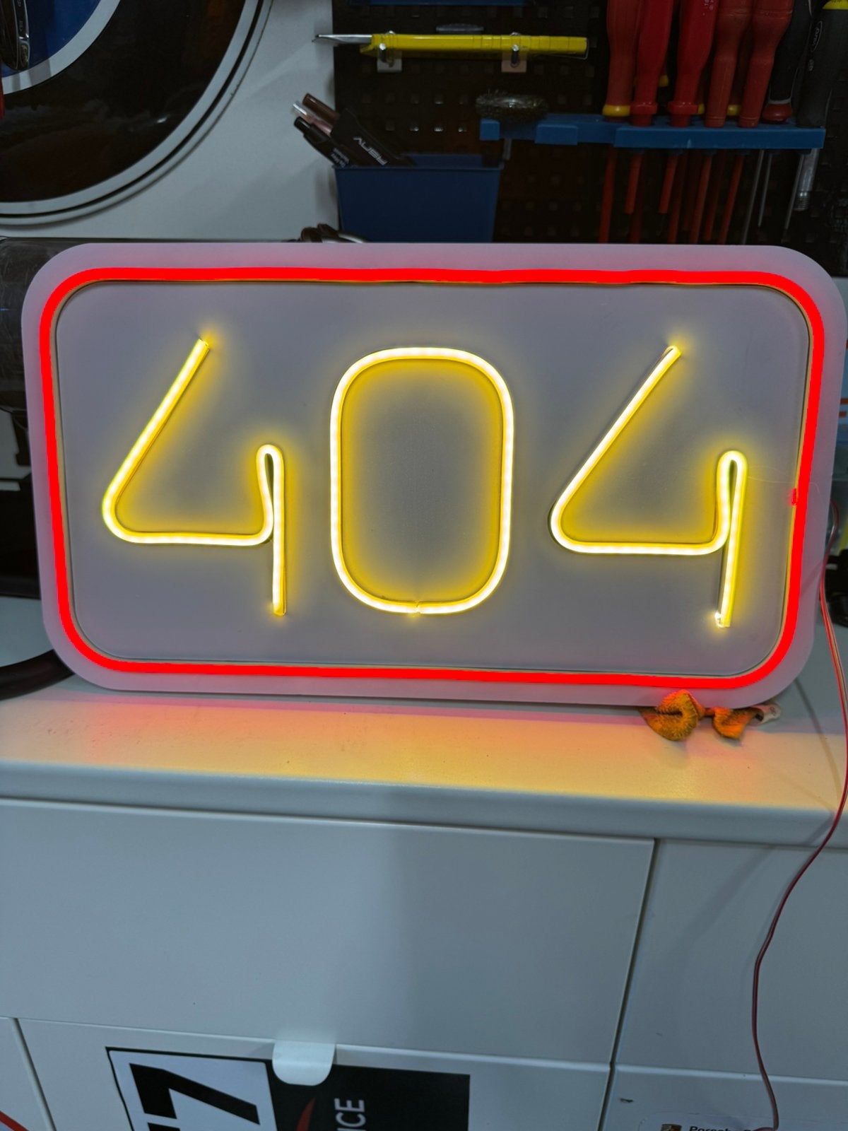 Lampe au néon, éclairage d'ambiance, Enlèvement, Comme neuf
