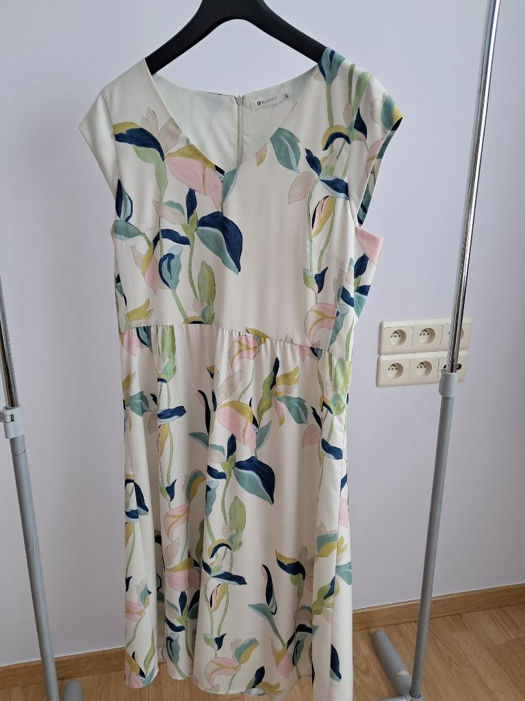 longue robe été d'Auvry T 38/40, Taille 38/40 (M), Enlèvement ou Envoi, Autres couleurs, Comme neuf