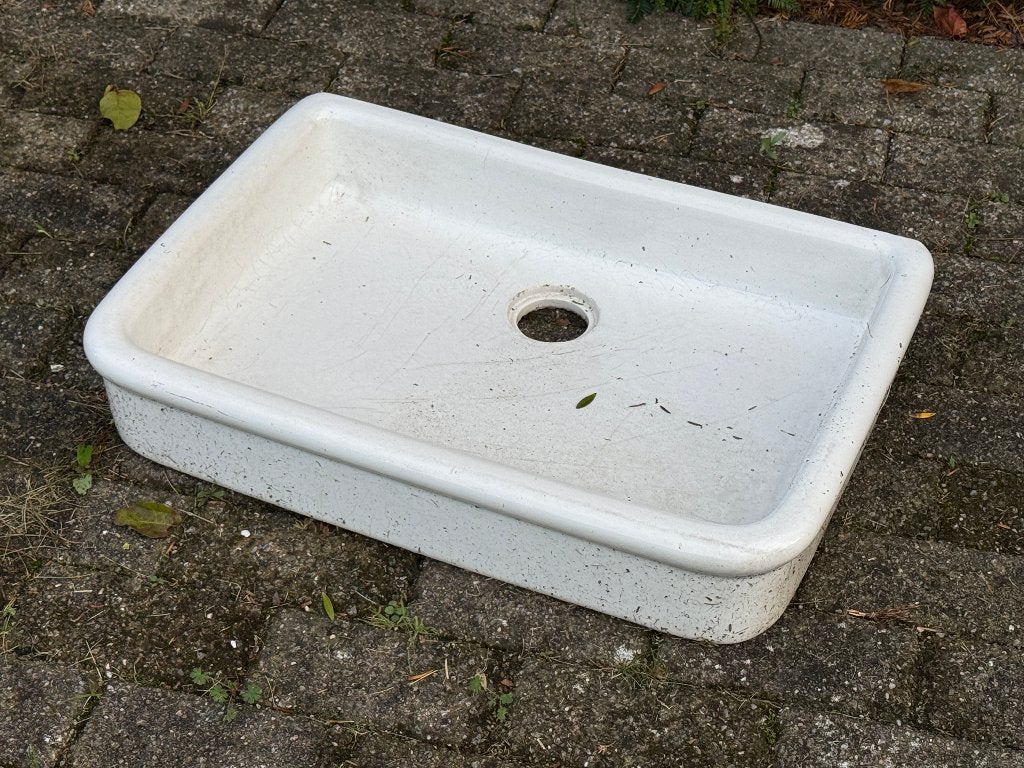 Lavabo vintage, Bricolage & Construction, Enlèvement, Utilisé, Pierre, Lavabo