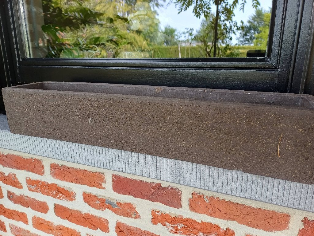 Plantenbak in beton, Jardin & Terrasse, Moins de 30 cm, Enlèvement, Rectangulaire, Balcon