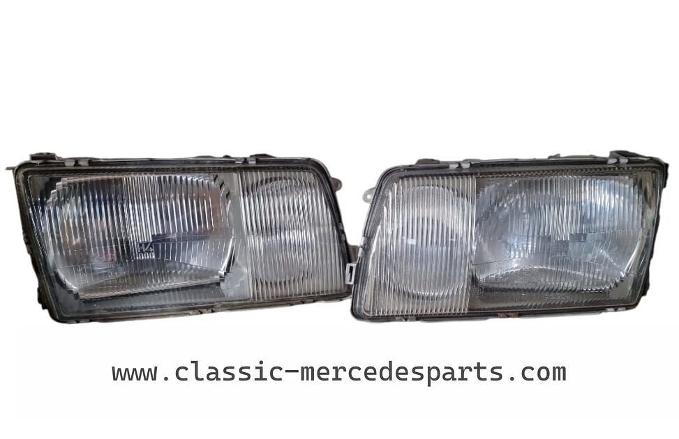 Koplampen Mercedes W126 Bosch links en rechts, Gebruikt, -, Ophalen of Verzenden, -