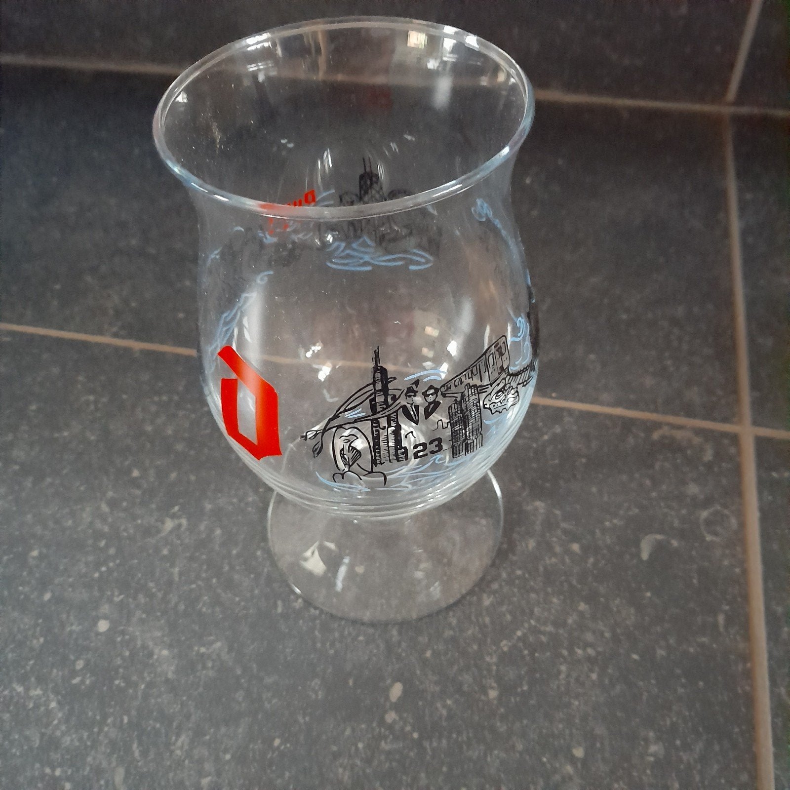 1 x verre duvel, Enlèvement ou Envoi, Comme neuf, Verre ou Verres, Duvel