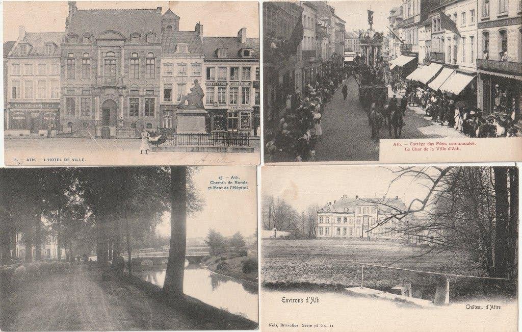 Carte postale Ath, Enlèvement ou Envoi