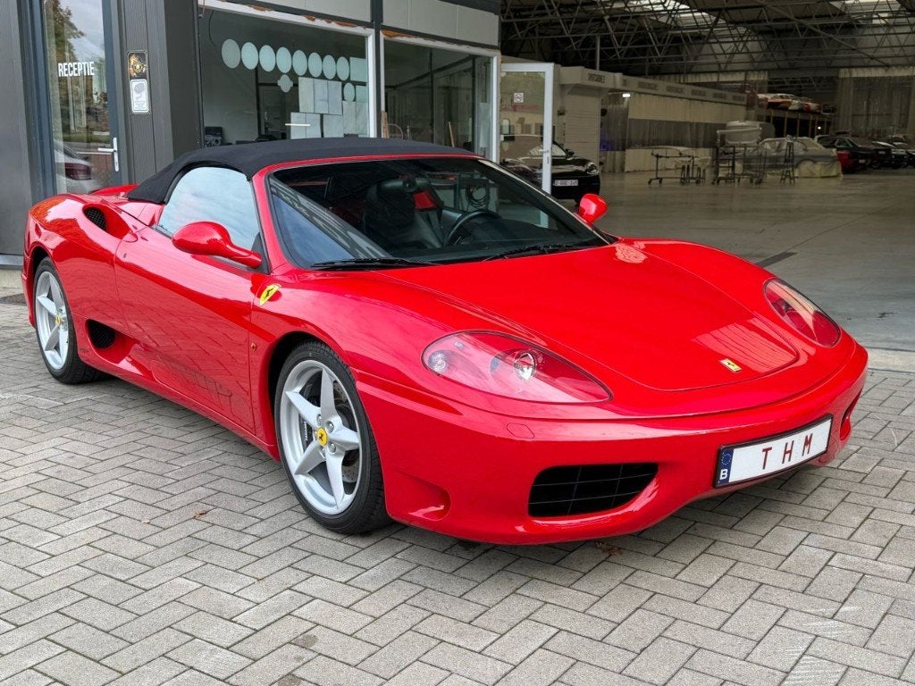 Ferrari 360 Modena spider F1 &  1 jaar garage garantie, Auto's, Dealer onderhouden, Particulier, ABS, Rood