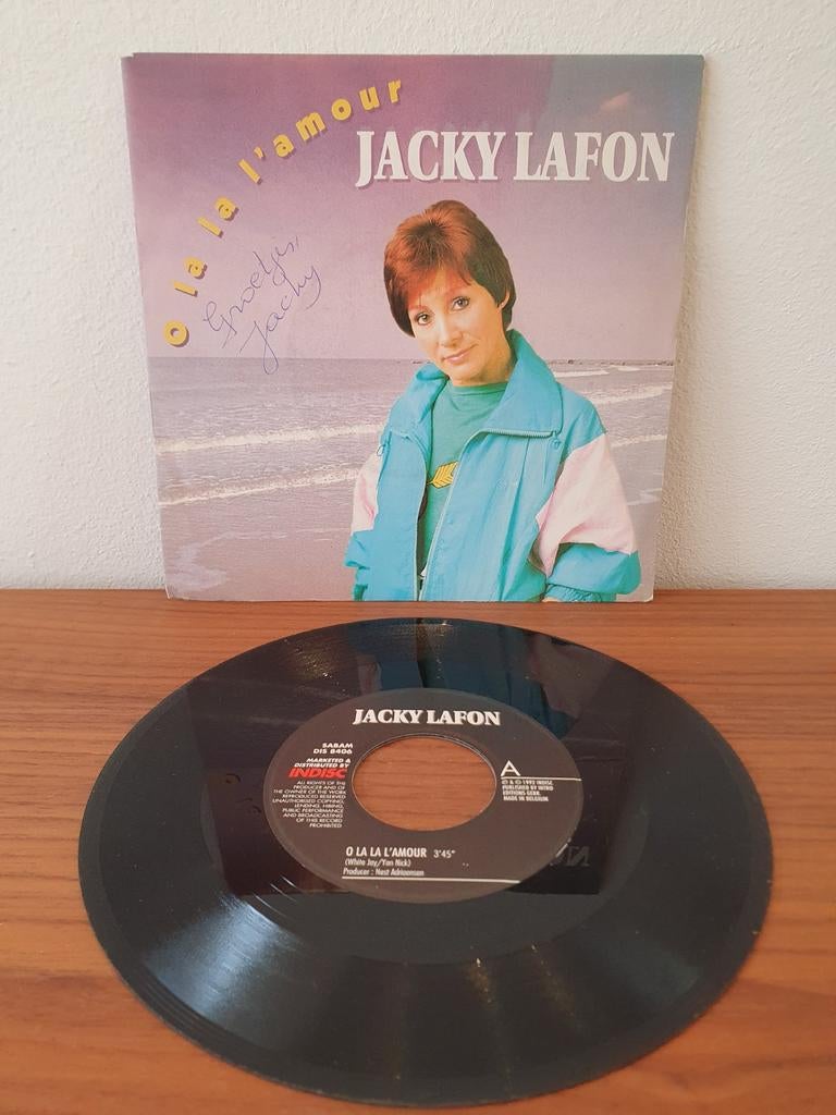 Jacky Lafon – O La La L'amour (gesigneerd), Ophalen of Verzenden