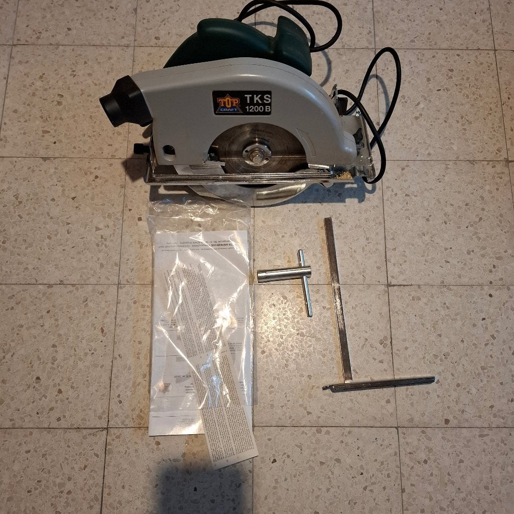 Elektrische Cirkelzaag, Doe-het-zelf en Bouw, Ophalen, Zo goed als nieuw, 30 tot 70 mm, Minder dan 600 watt