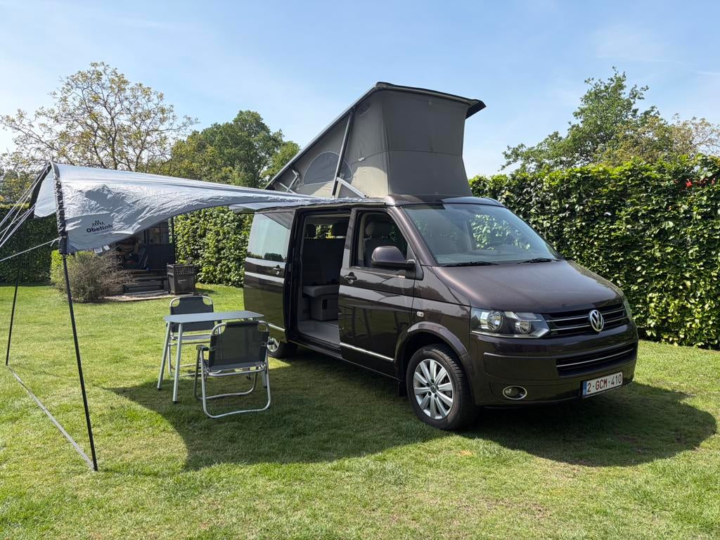 VW T5.1 California 2010 dsg, Caravans en Kamperen, Mobilhomes, Particulier, tot en met 4, Buscamper of Camperbus, Westfalia, Overige merken
