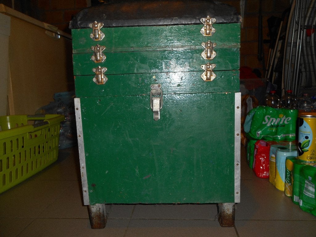 Vintage visbak  - 20 euro, Enlèvement, Utilisé, Coffre ou Sac