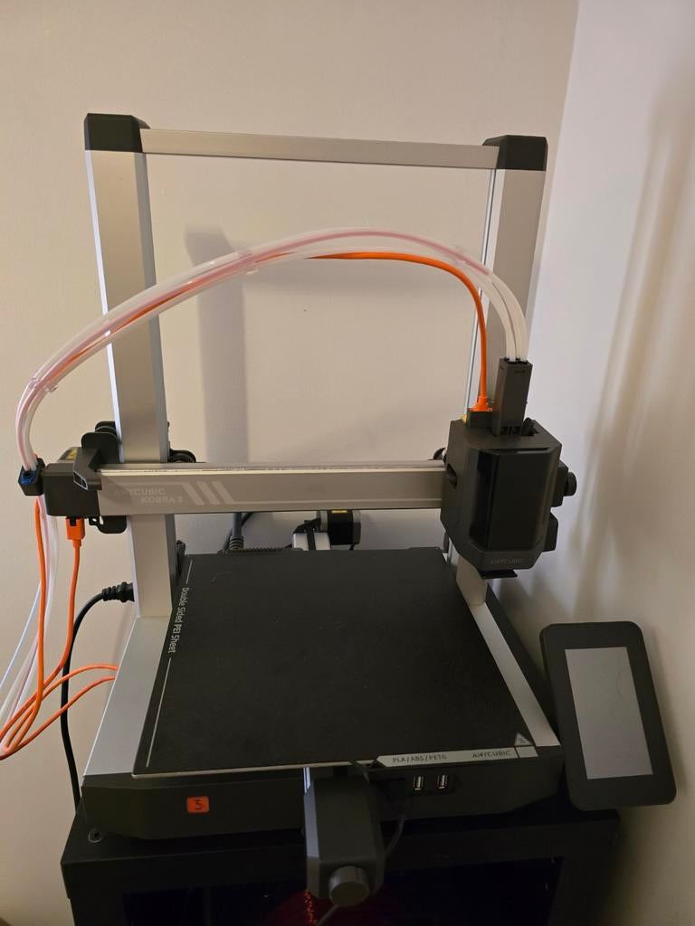 Anycubic Kobra 3, Enlèvement