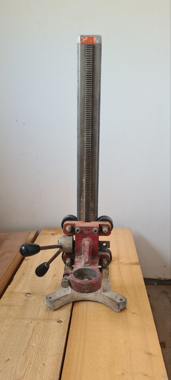 Boorstatief diamantboor 60mm 70cm, Doe-het-zelf en Bouw, Gereedschap | Boormachines, Gebruikt, Ophalen