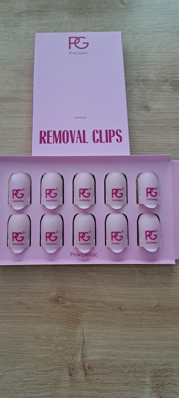 Removal clips Pink Gellac, Ophalen of Verzenden, Zo goed als nieuw, Accessoires, Handen en Nagels
