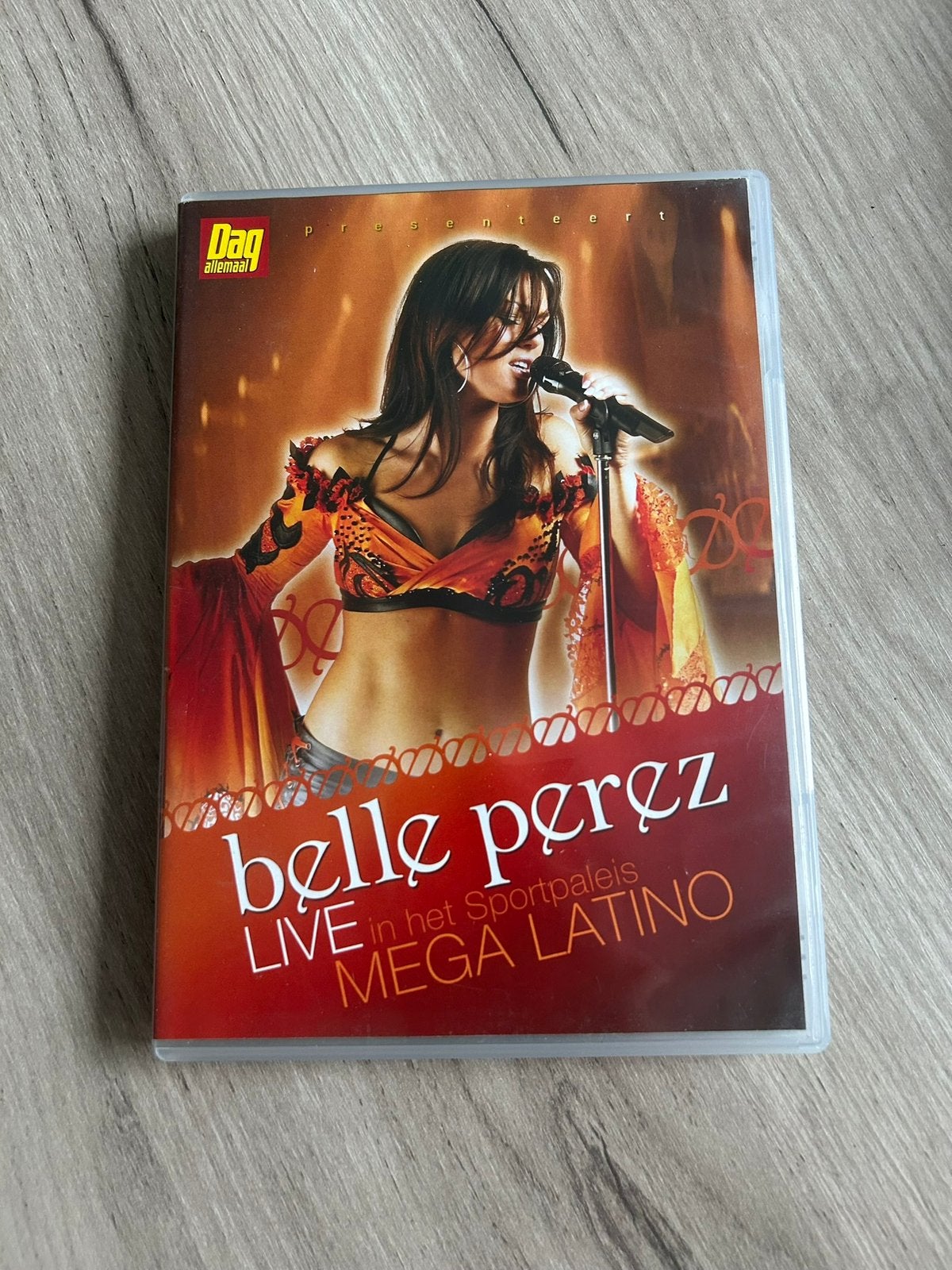 Dvd 'Belle Perez live in het sportpaleis: Mega Latino', Ophalen of Verzenden