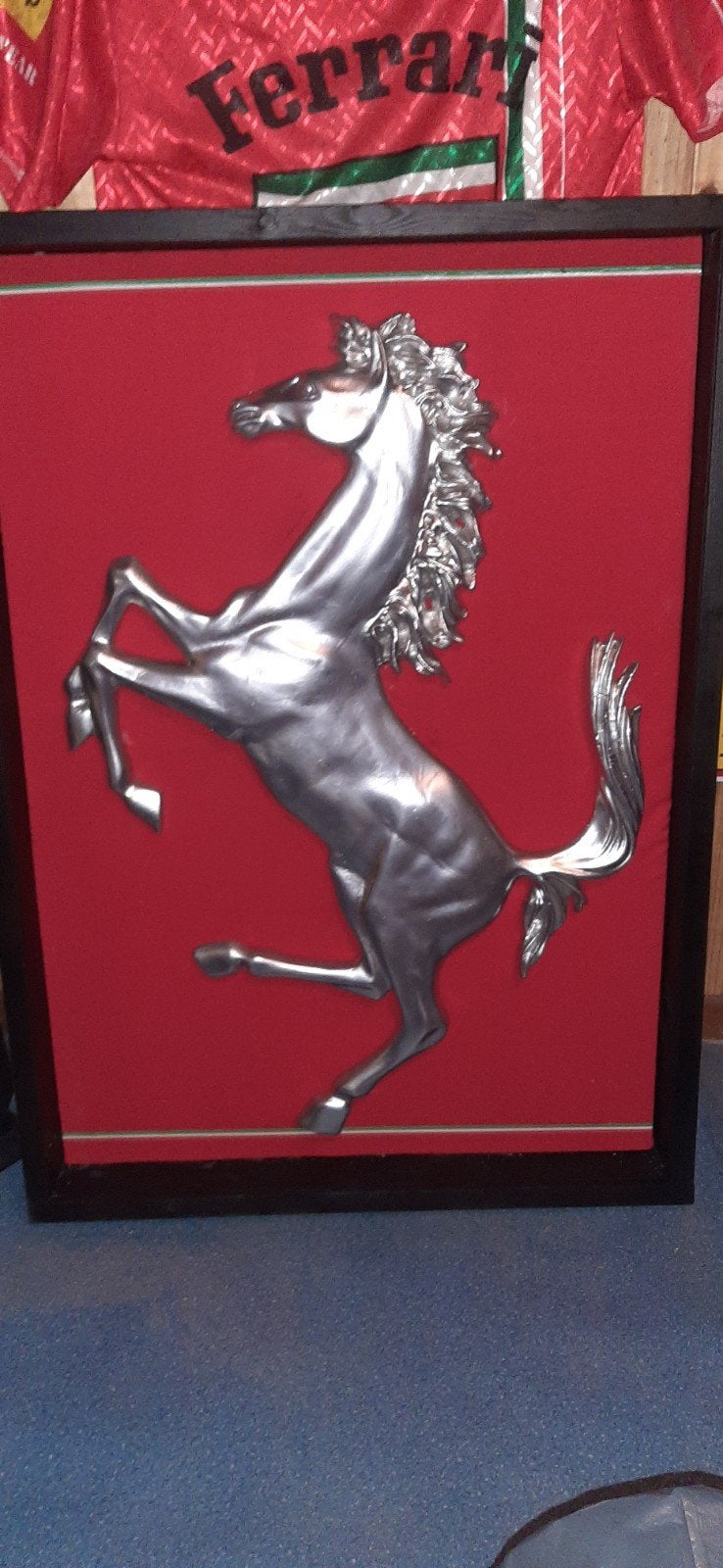 Ferrari cadre, Autos, Particulier, Rouge, Achat