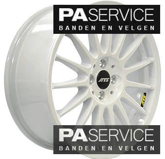 Nieuw 18 inch Wit ATS Mini R53 R56 set incl Banden 4*100, Auto-onderdelen, 18 inch, -, -, Banden en Velgen