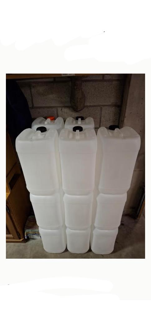 Jerrycan, mazoutton, mazoutkan, diesel ton 20 liter, Ophalen, Kunststof, Met kraantje, Nieuw