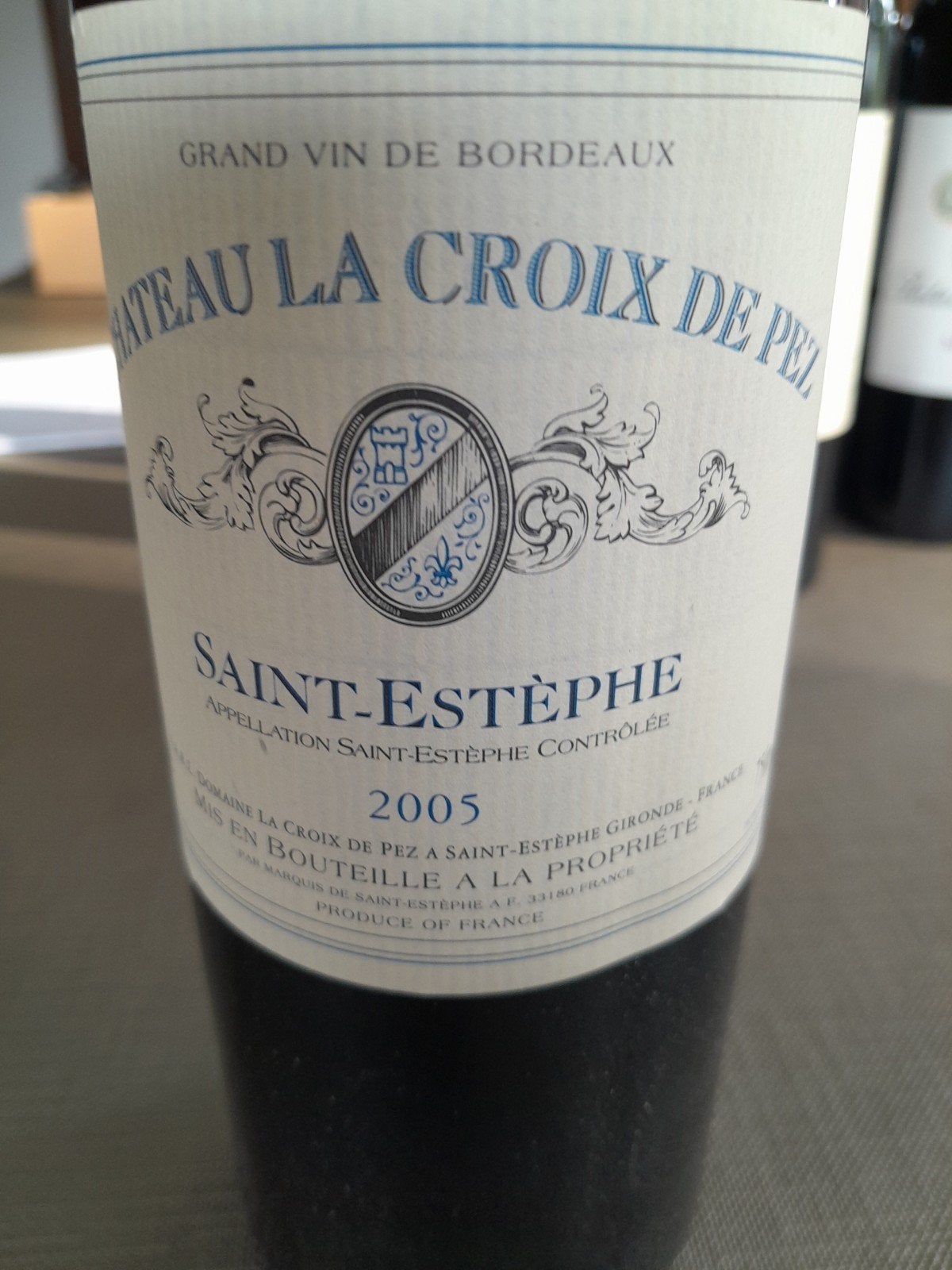 Vin, Collections, Vins, Enlèvement