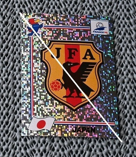 Panini/France 98/Emblème du Japon, Collections, Envoi, Neuf, Affiche, Image ou Autocollant