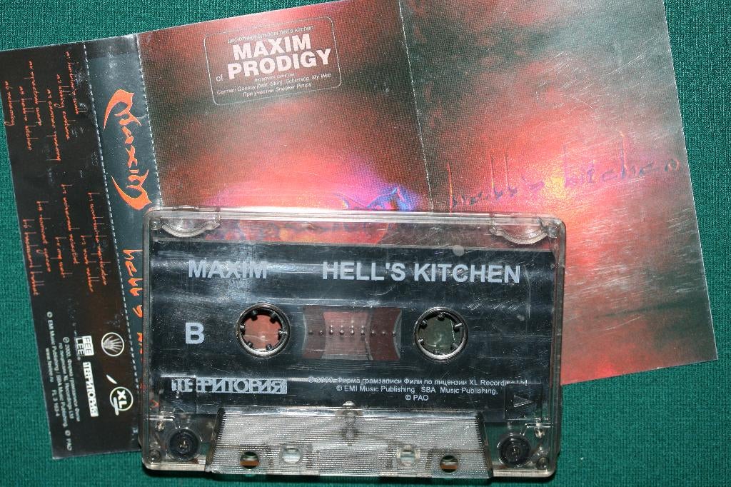 Maxim ( The Prodigy ) – Hell's Kitchen, CD & DVD, Cassettes audio, Enlèvement ou Envoi, Utilisé, Dance, 1 cassette audio