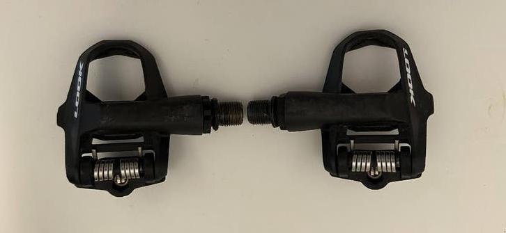 Pédales Look Keo 2 Max Carbon - comme neuves, peu utilisées, Pédalier ou Pédales, Comme neuf, Enlèvement, Racefiets