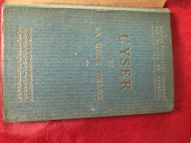 guides Michelin des champs de bataille 14-18, Enlèvement ou Envoi, Avant 1940, Utilisé