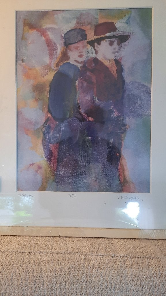 Litho van Vivian Klagsbrun, Antiek en Kunst, Kunst | Litho's en Zeefdrukken, Ophalen