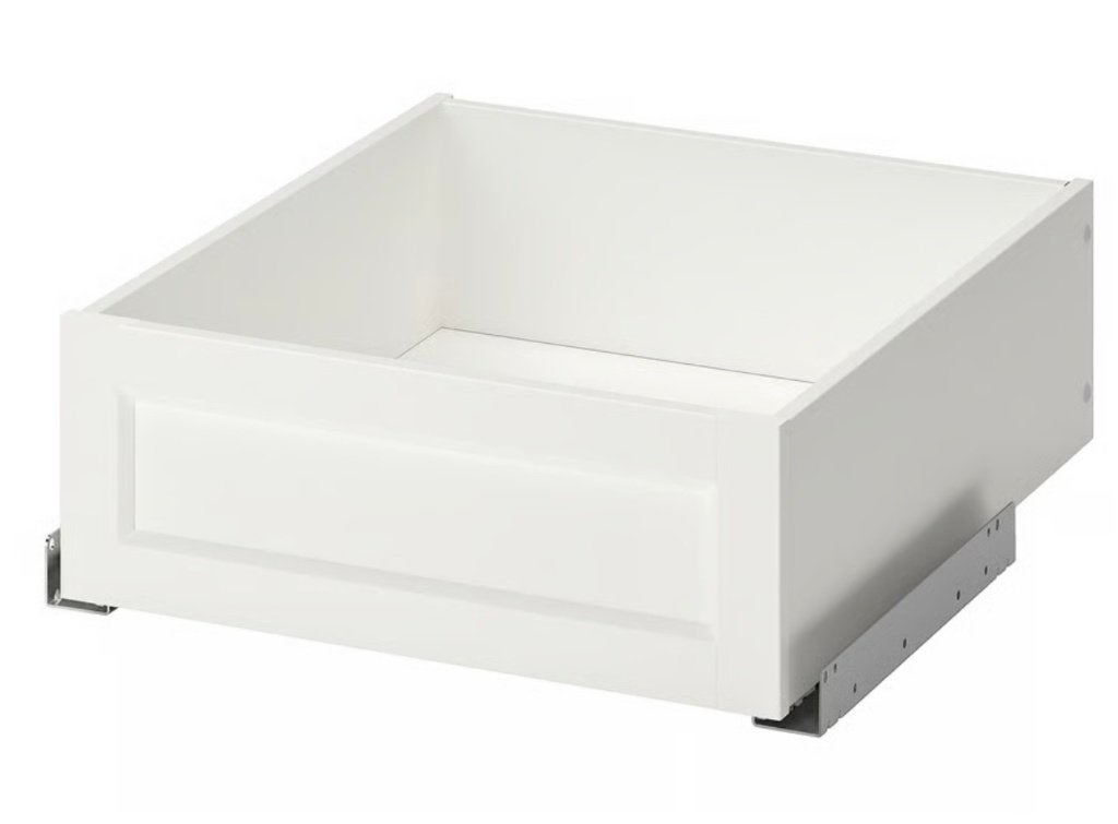 KOMPLEMENT lade met omlijst front, wit, 50x58 cm, Huis en Inrichting, Kasten | Kleerkasten, Ophalen, Nieuw, 50 tot 100 cm, IKEA