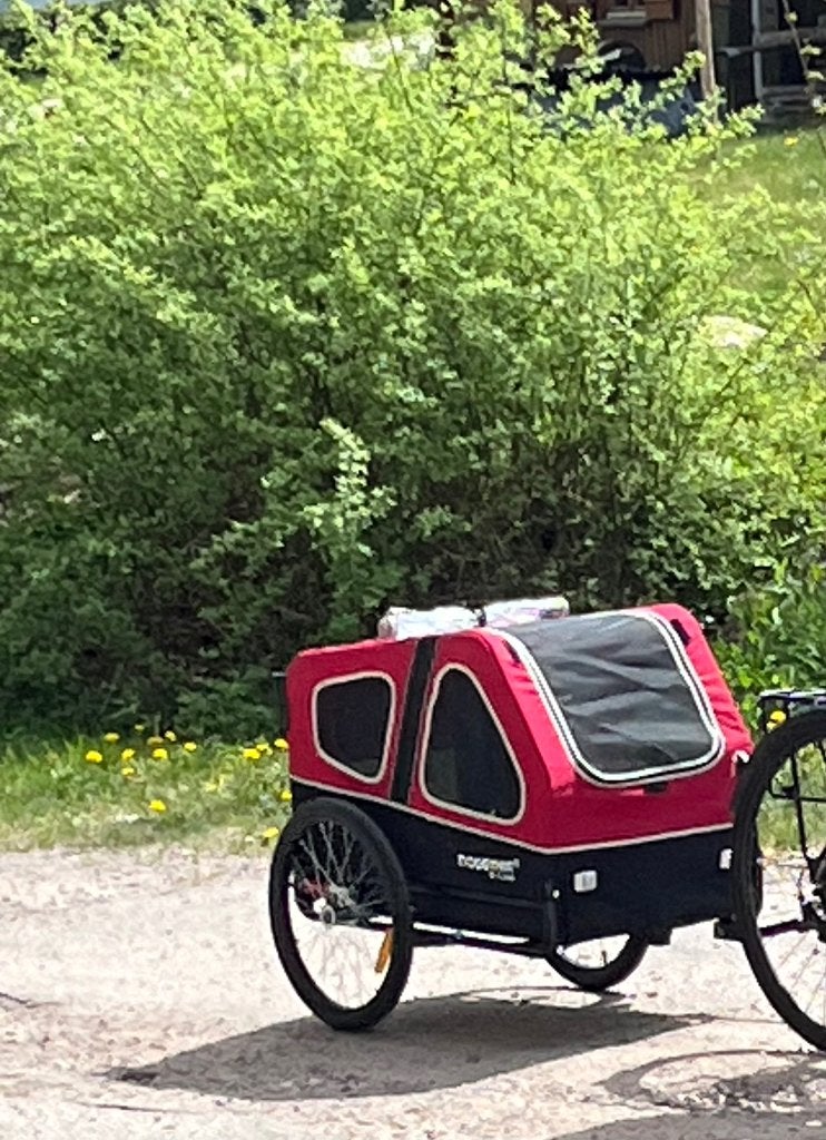 Remorque de vélo-poussette pour chien jusqu’à 45 kg, Doggyride, Enlèvement ou Envoi, Neuf, Remorque de vélo pour chien