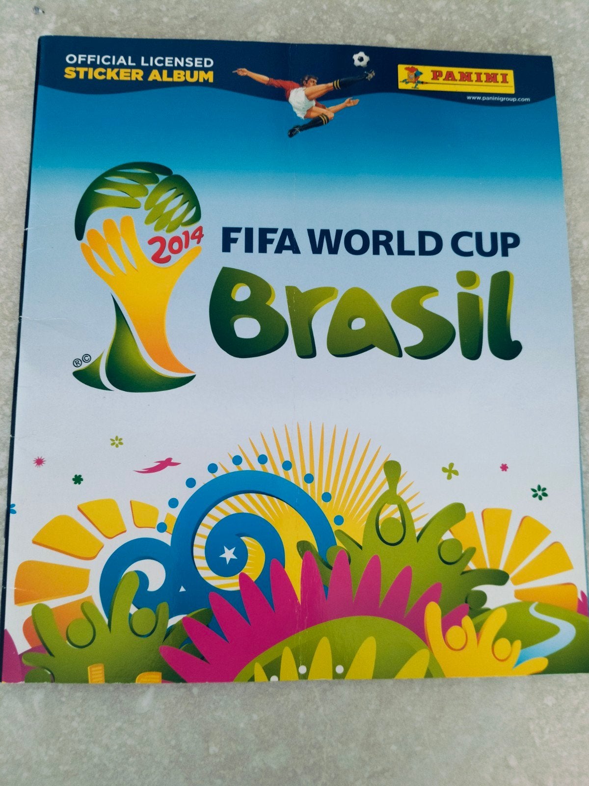Leeg Panini album WK 2014 met Bestelblad, Ophalen of Verzenden