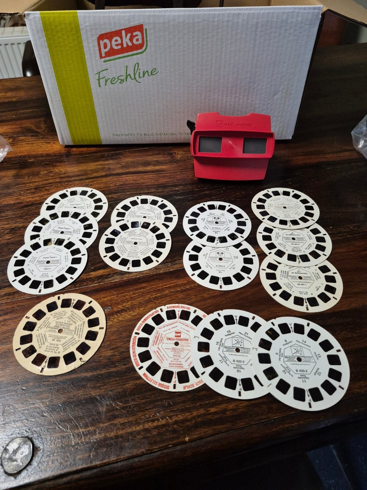 View Master uit jare 80 + 14 schijven, Ophalen of Verzenden