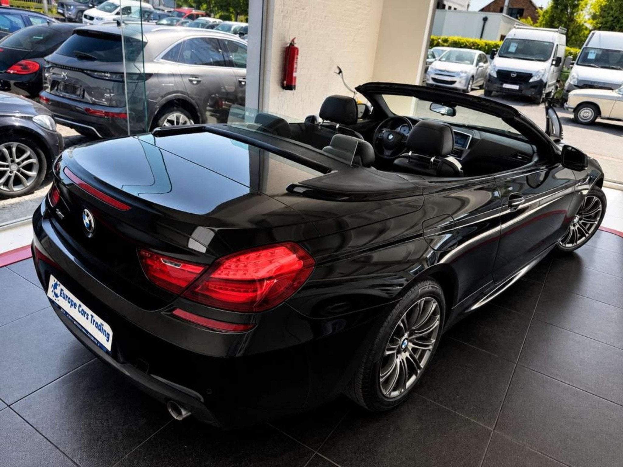 BMW 6 Serie 640 xDrive 313Ch PACK M SPORT GAR 12M, Autos, Cuir, Série 6, Entreprise, Noir