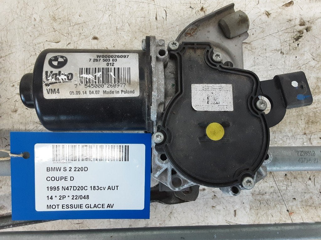 RUITENWISSERMOTOR VOOR BMW 2 serie (F22) (726750303), Gebruikt, BMW
